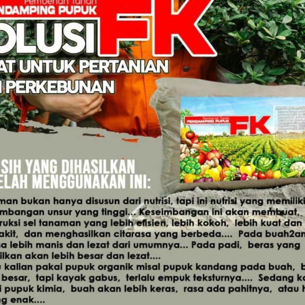 Promo pupuk FK