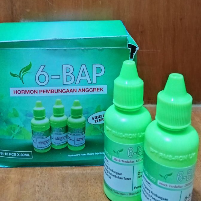 Price Hormon Tanaman 6 BAP Benzylaminopurine Bud Breaker Bunga Anggrek dan Penumbuh Tunas 3ml