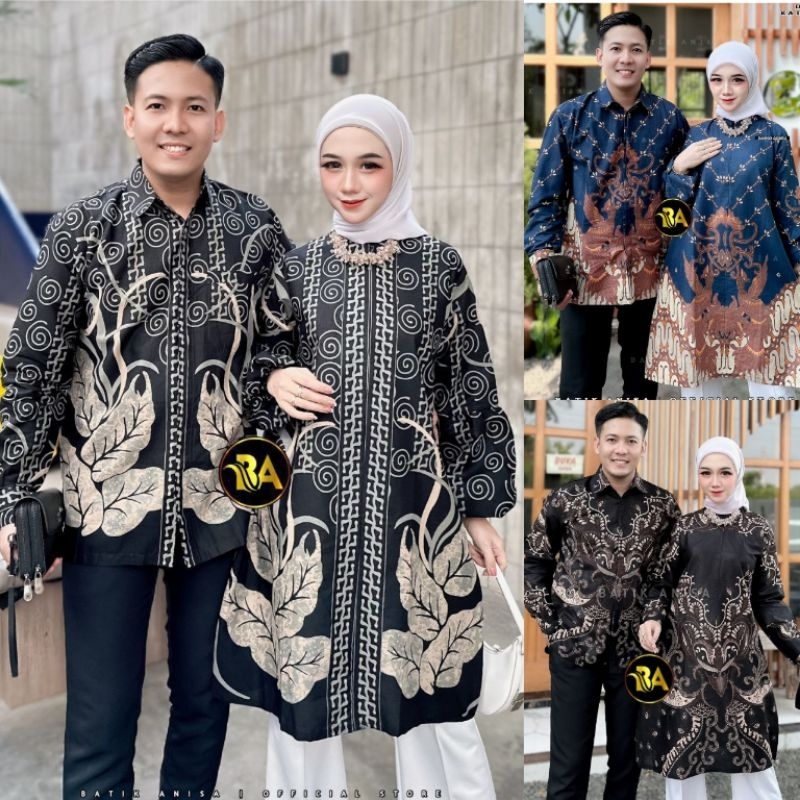 Batik Wanita Jumbo Batik Tunik Model kancing busui