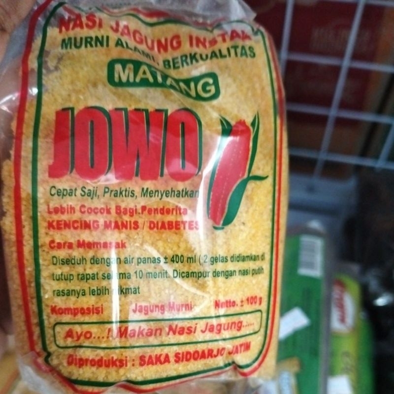 

nasi jagung jowo 100 gram