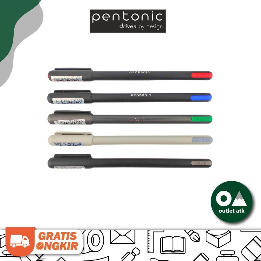 

Pentonic Ball Point Pen 0.7mm / 1.0mm - Pulpen Murah Original