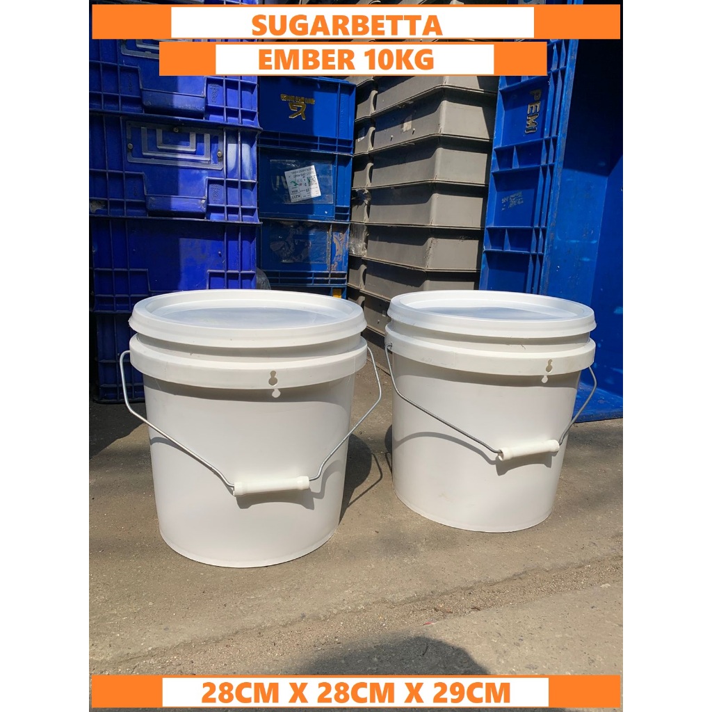 EMBER BEKAS PAIL PLASTIK 10KG EMBER BEKAS AIR EMBER SAMPAH EMBER PLASTIK 10KG