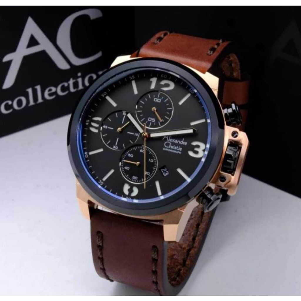 Jam Tangan Pria Alexandre Christie AC 6280 / JAM TANGAN ALEXANDRE CHRISTIE ACF 6280 ORIGINAL