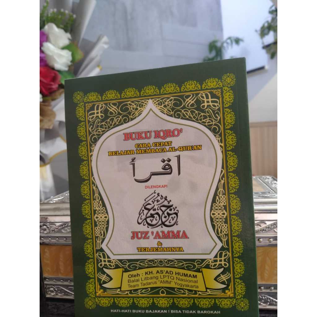 Buku IQRO Bendel Besar Plus Juz Amma dan Terjemahan