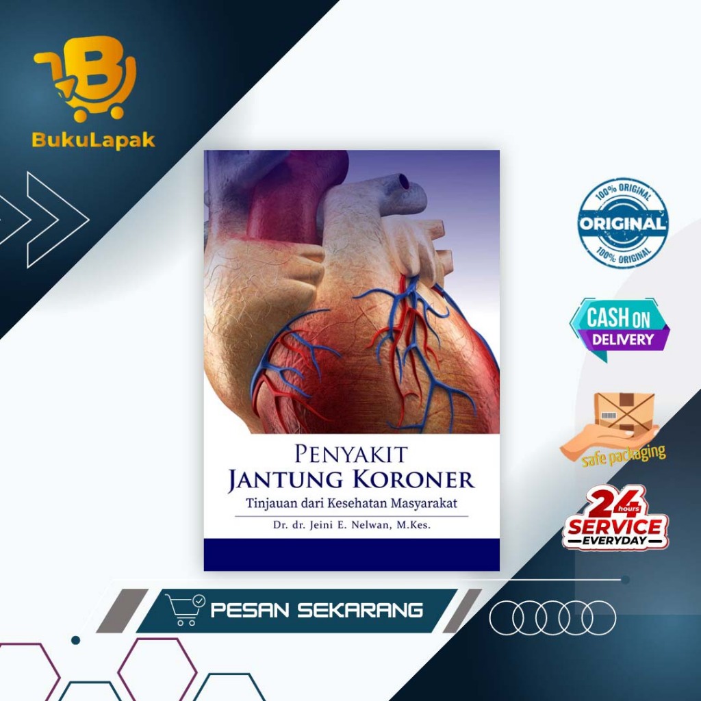 Buku Kedokteran : Buku Penyakit Jantung Koroner - Deepublish
