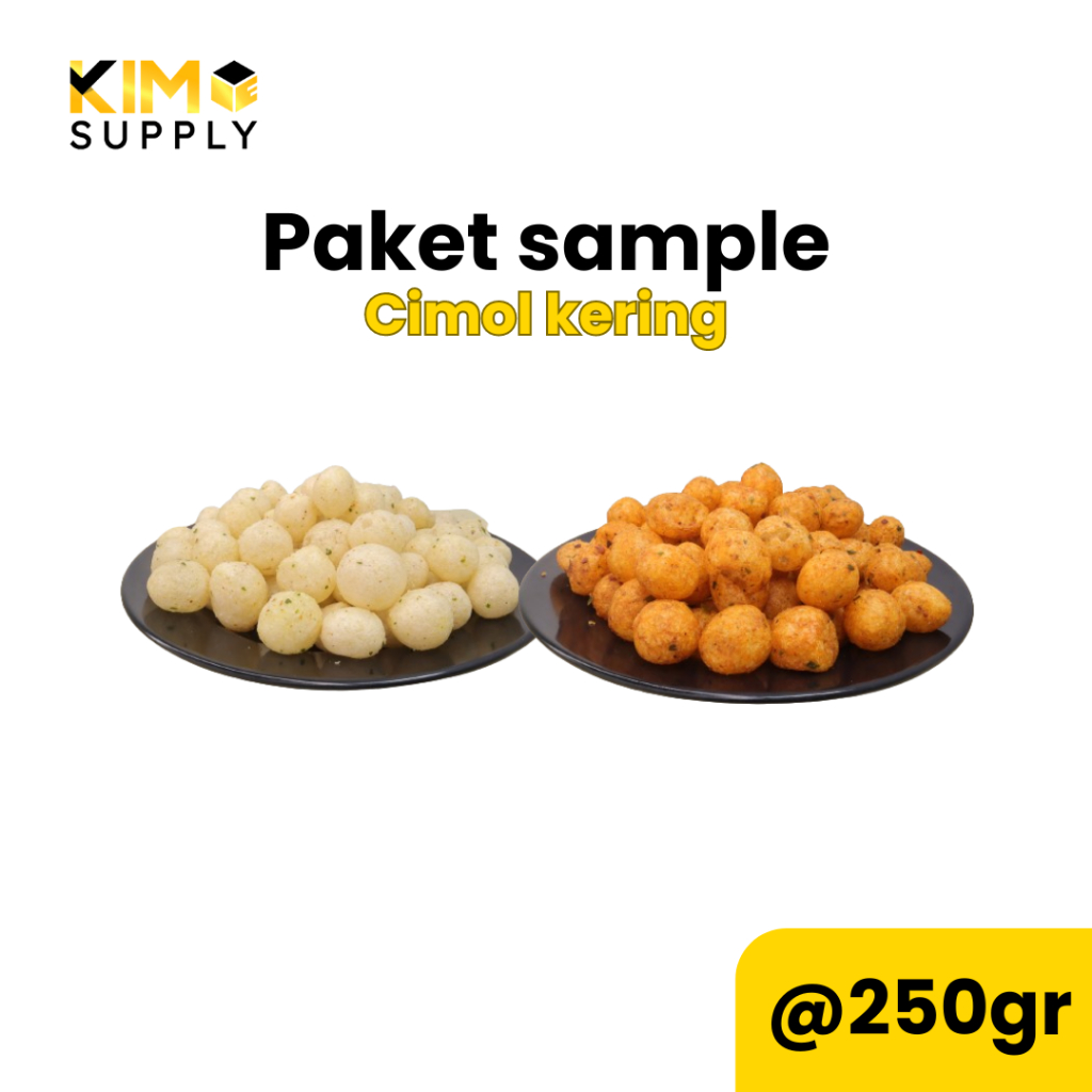 

[ISI 2 PCS] PAKET SAMPLE CIMOL KERING 250gr snack cemilan makanan termurah