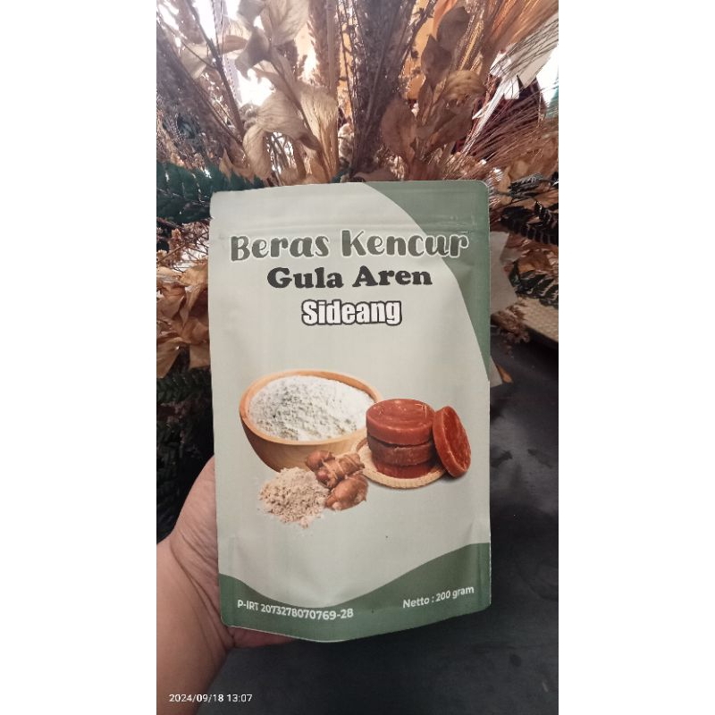 

BERAS KENCUR GULA AREN " SI DEANG" KHAS TASIKMALAYA