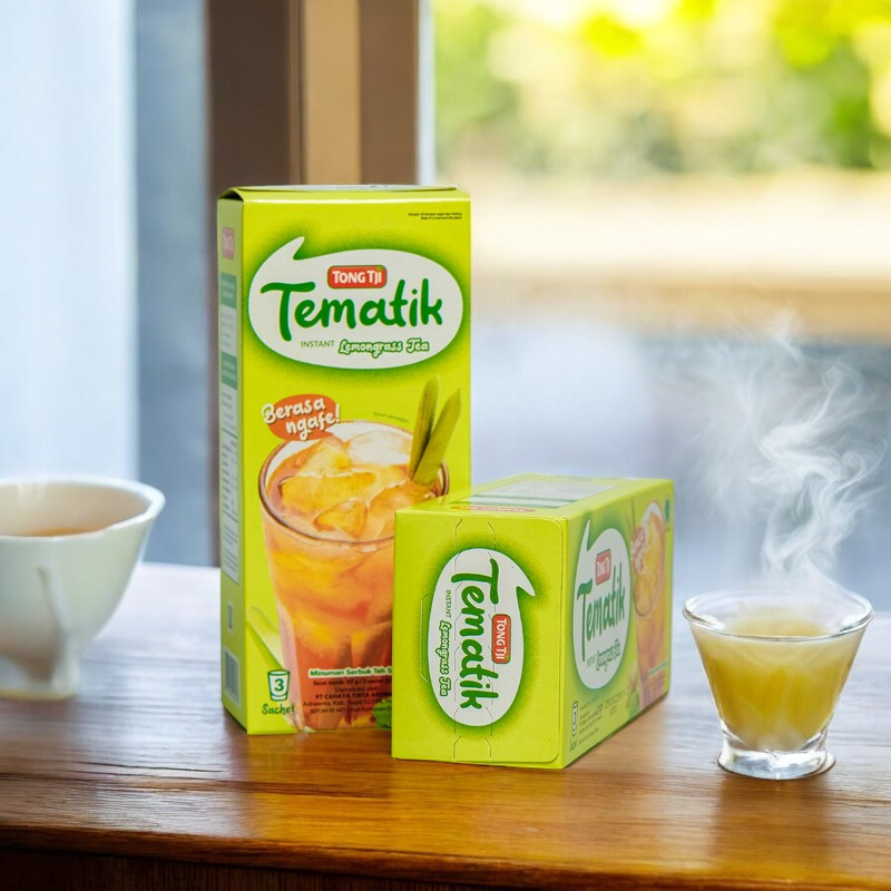 

Tong Tji Tematik Lemongrass Tea 3s, per Karton isi 24 pack