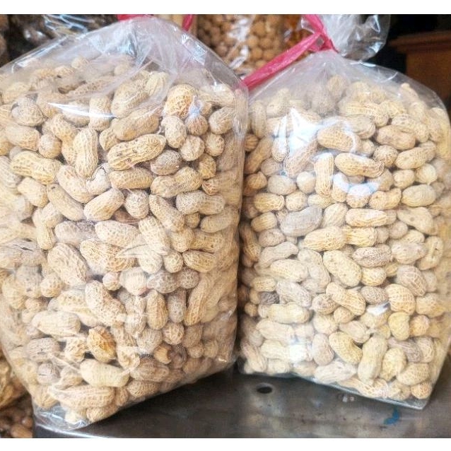 

Kacang Kulit Asin Rasa Bawang Gurih 1kg