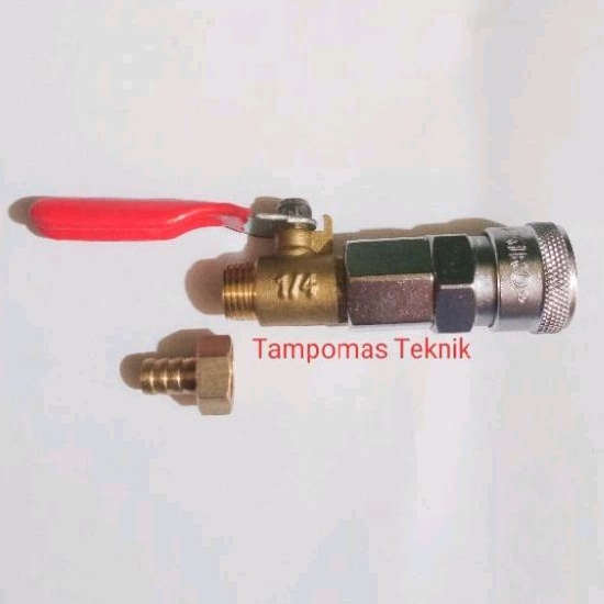 Kran Kompresor Bonus Coupler Sf20 Tekiro Sambungan kran Kompresor