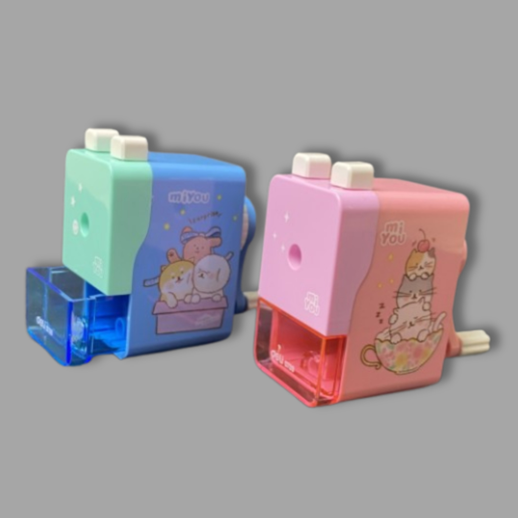 

Deli Rotary Pencil Sharpener - 0739 Rautan Meja | Rautan Pensil Lucu