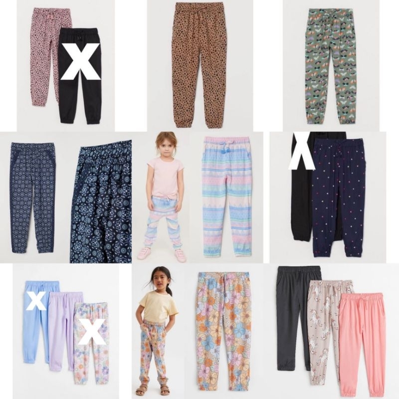 jogger anak perempuan hm