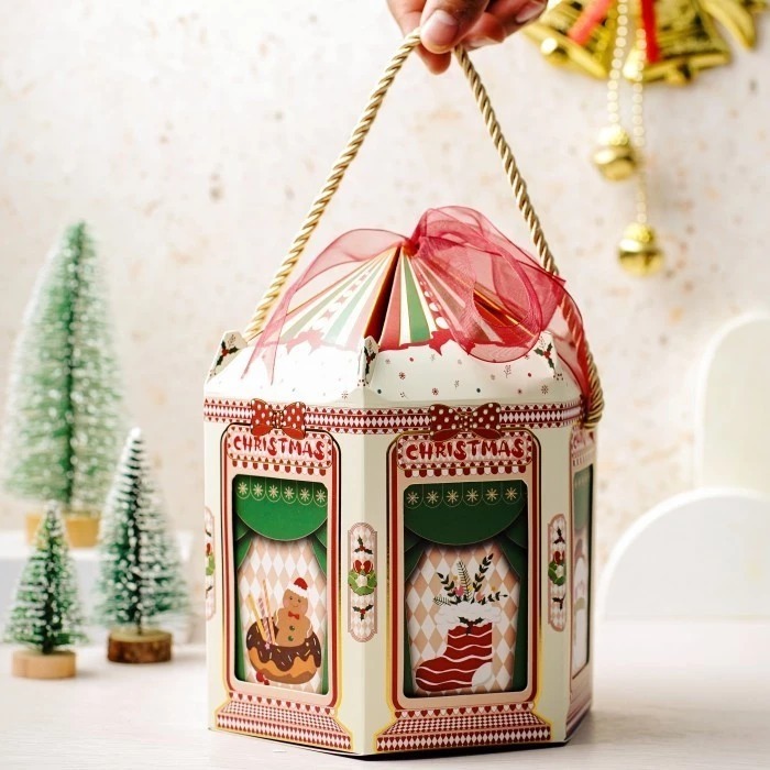 

Giftbox Natal/ Gift Box Christmas/ Kotak Hamper Natal/ Kotak Kue Natal/ Christmas Box