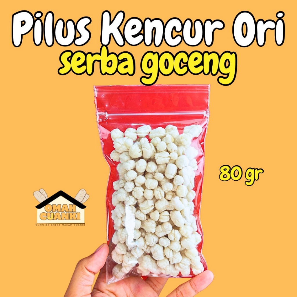 

Pilus Kencur Topping Tambahan - 80GR Omah Cuanki