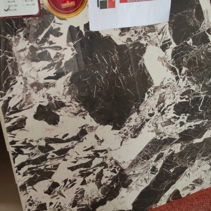 GRANIT LANTAI SANDIMAS POLISHED BAHAMAS 80X80 1.92M FREE ONGKIR