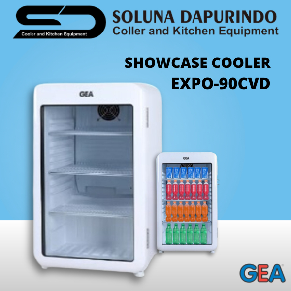 GEA EXPO-90CVD Display Cooler Showcase 92L Putih