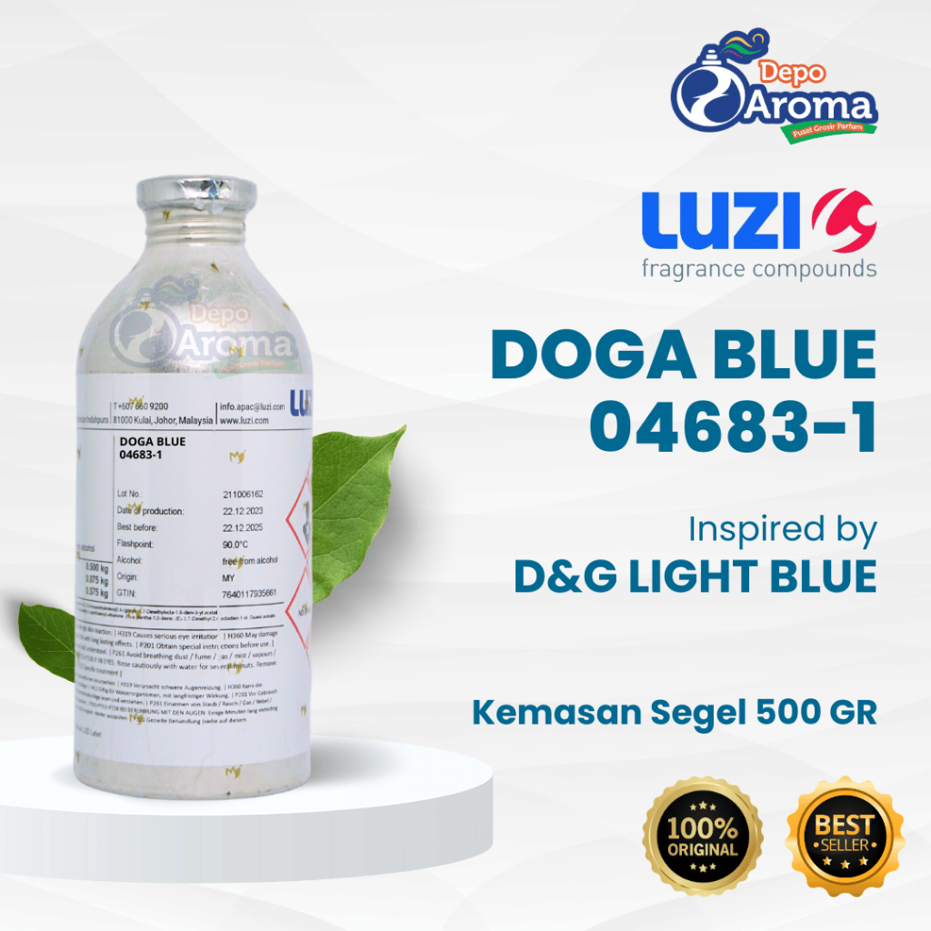 PARFUM BIBIT MURNI - DOGA BLUE 04683-1 - 500 Gr - LUZI