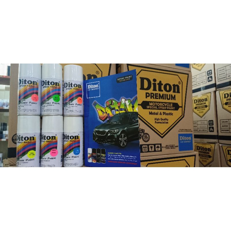 Diton Cat Semprot Warna Stabilo