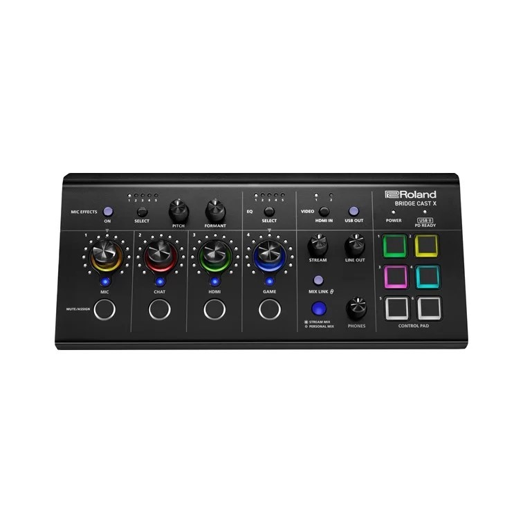 Roland Bridge Cast X Dual-bus Streaming Mixer and Video Capture