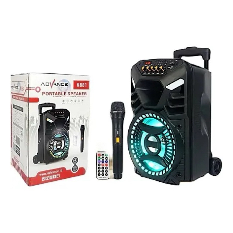 Speaker meeting bluetooth Advance K881 K-881 K 881 8 inch new