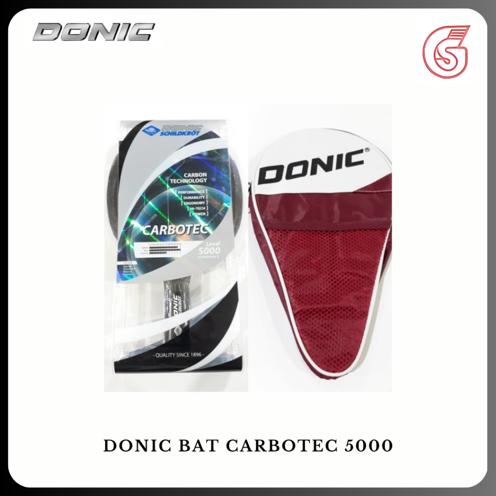 BET PING PONG DONIC BAT CARBOTEC 5000