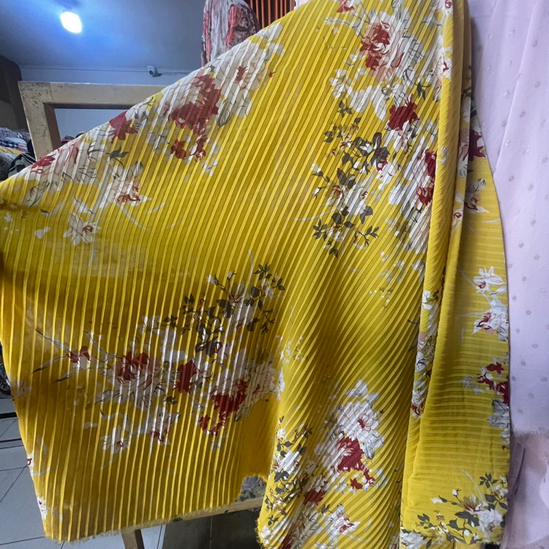 KAIN PLISKET MOTIF - KAIN PLISKET CERUTY - KAIN PLISKET CENTI - KAIN PLISKET POLOS - KAIN ROK - KAIN