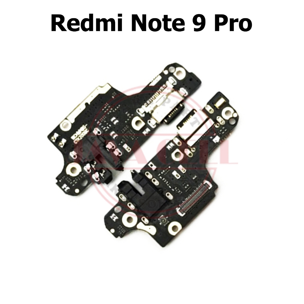 Flexible Konektor Charger + Mic Xiaomi Redmi Note 9 Pro / Redmi Note 9S Original