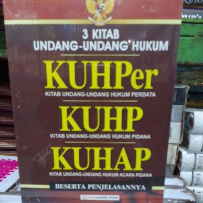 3 KITAB UNDANG-UNDANG HUKUM(KUHPer,KUHP,KUHAP)