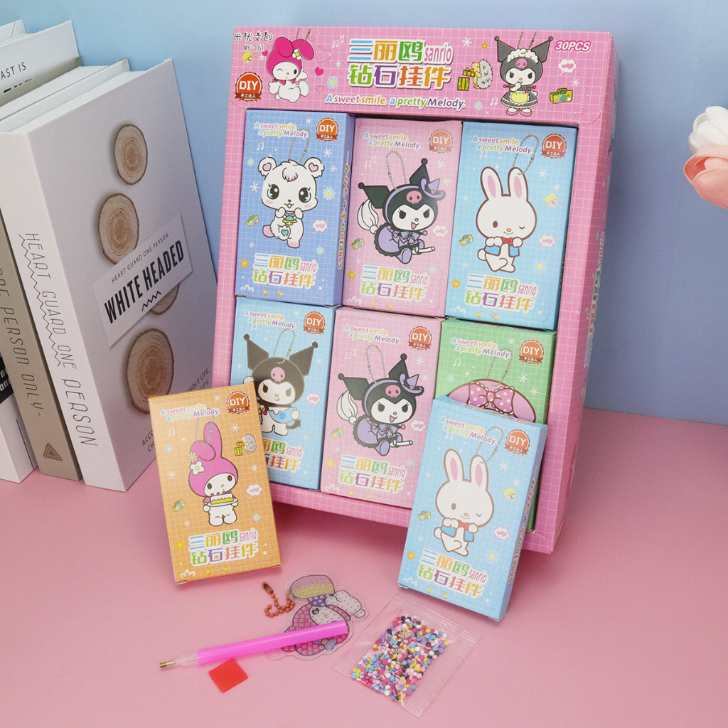 DIAMOND PAINTING KECIL / DIAMOND PAINTING SANRIO / KUROMI