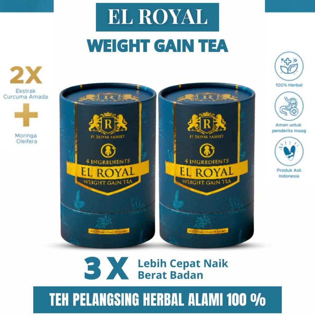 

Paket 2 Pcs El Royal Cholesterol & Gouty Arthritis - Kolesterol dan Asam urat
