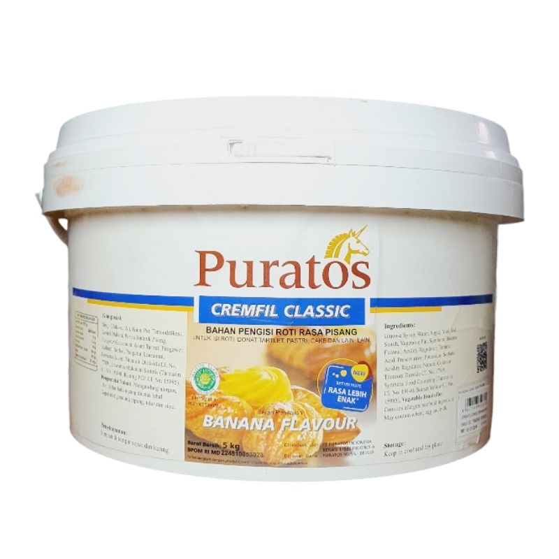 

Puratos Cremfil Classic Selai Puratos Flavour All Variant Repack 250gr