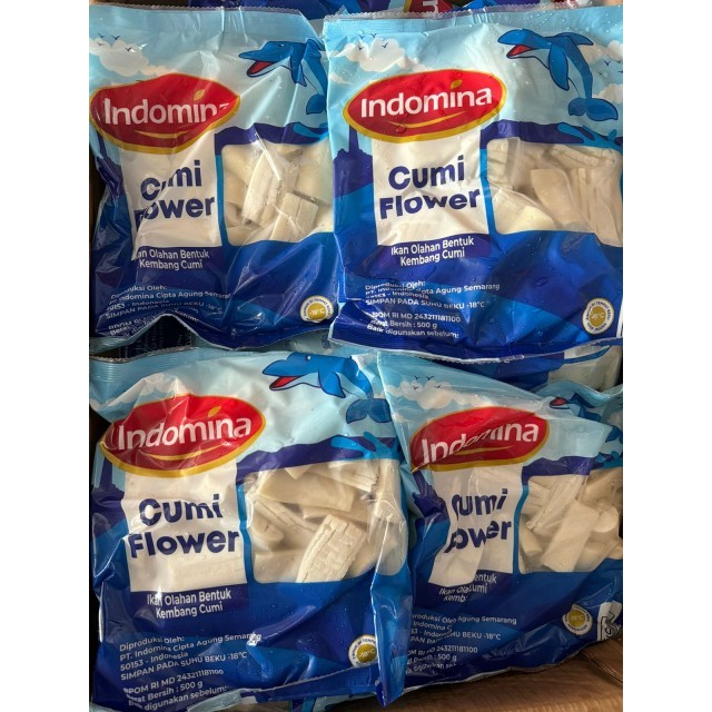 

ndomina Cumi Flower 500g Indomina Seafood