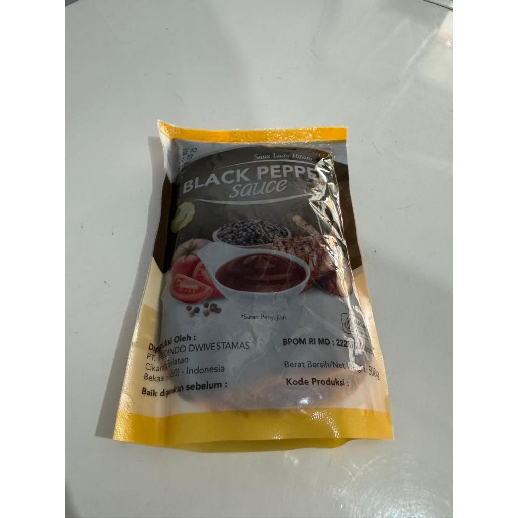 

MY TASTE Blackpepper Sauce 500gr saus lada hitam