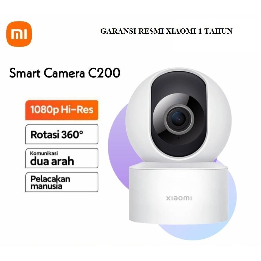 XiaoYi - Xiao Yi Dome HD IP Camera - Kamera CCTV IR DOME 360 Degrees 1080p