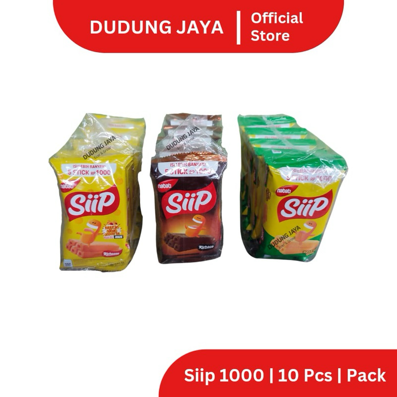 

NABATI SIIP 1000 SIIP KEMASAN RENCENG 10PCS