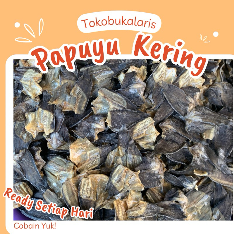 

Ikan Papuyu Kering hambar Khas kalimantan