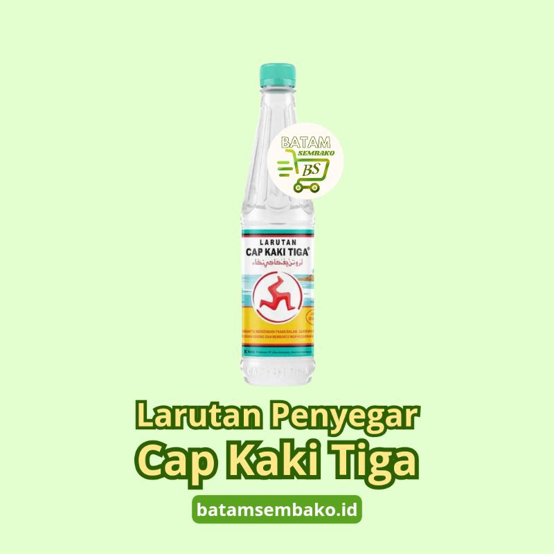 

Kaki Tiga Larutan Penyegar Putih 500 mL