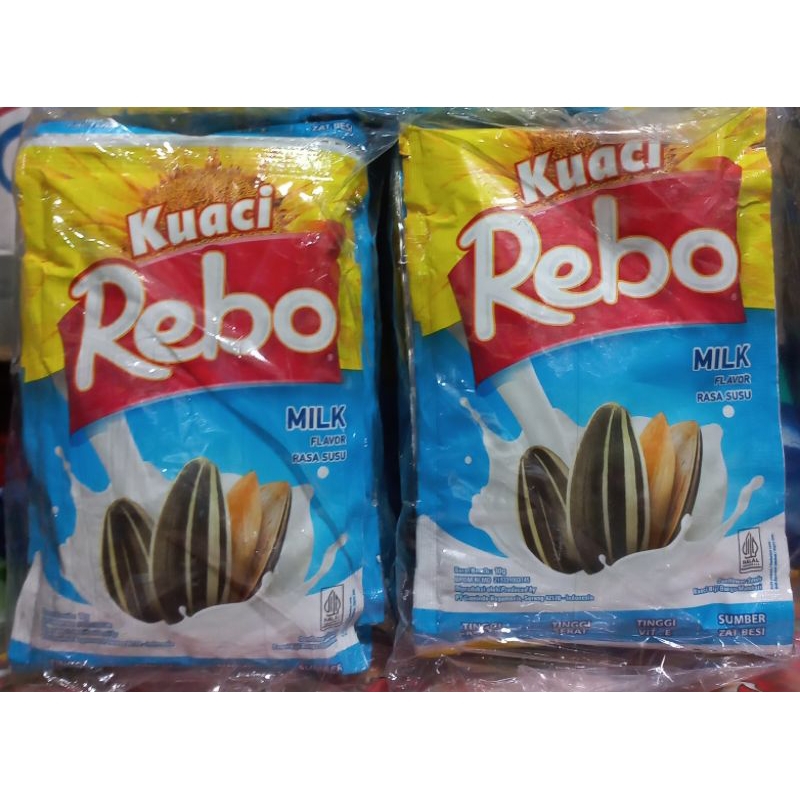 

Kuaci Rebo 1 Renceng Isi 10 Bungkus @10g