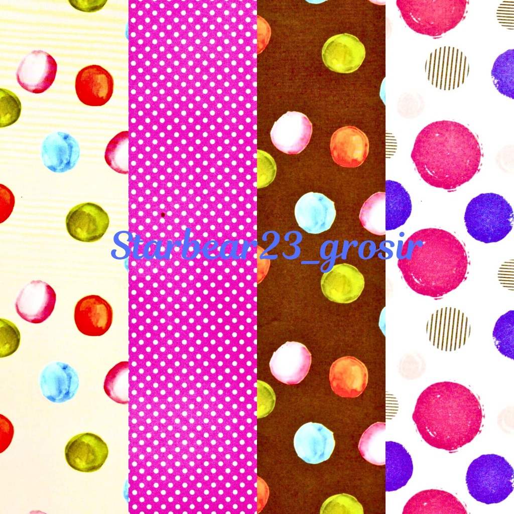 

Kertas kado Doff Bubble Polkadot Sansanwawa