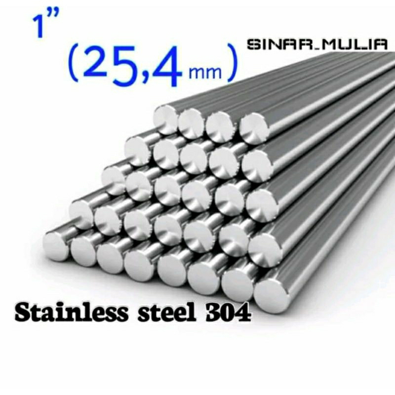 As stainless steel 304 diameter 25.4mm