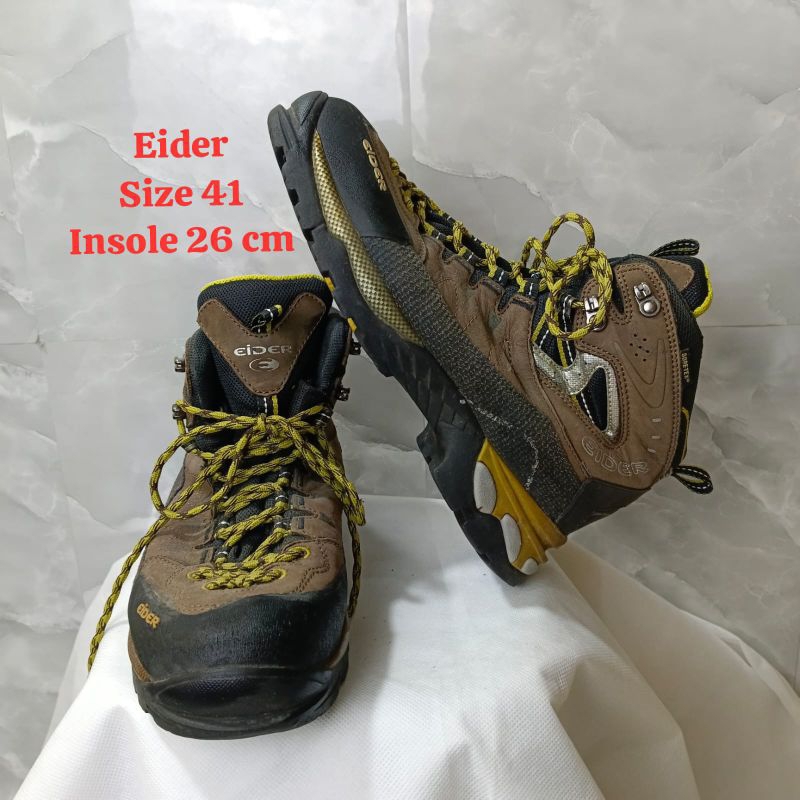 sepatu gunung eider size 41 outdoor hiking