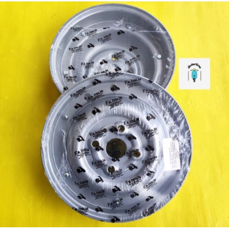 Velg Vespa FA Italia Ring 10 Warna Grey Untuk Vespa Darling