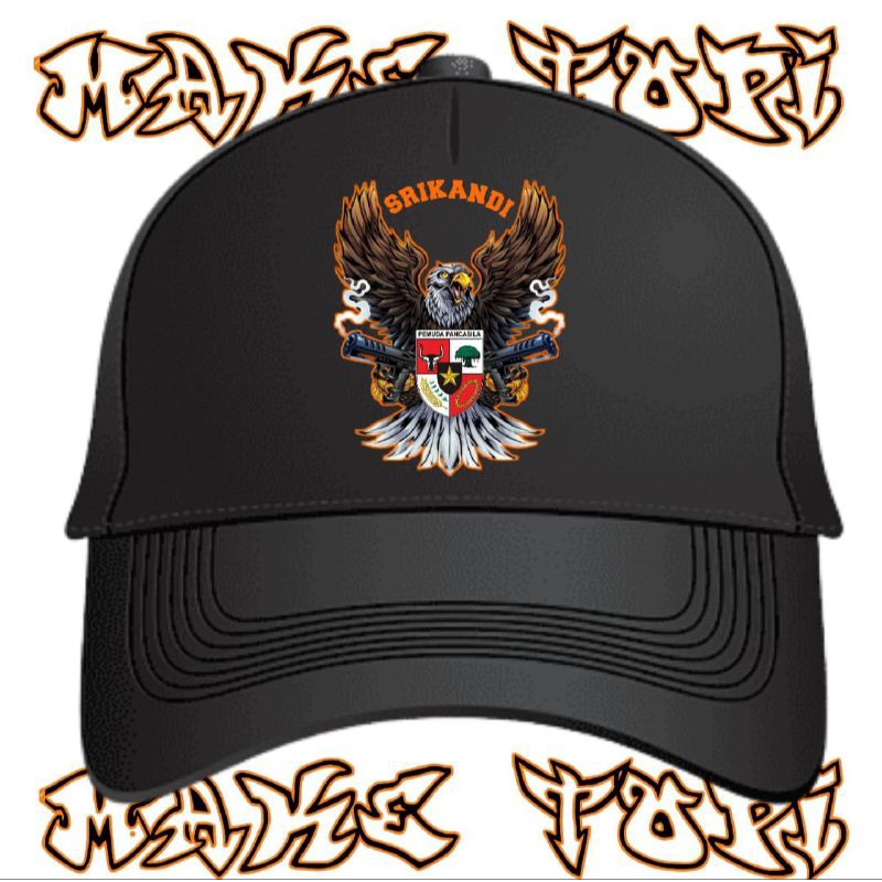 TOPI TRUCKER PEMUDA PANCASILA SRIKANDI GARUDA NEW