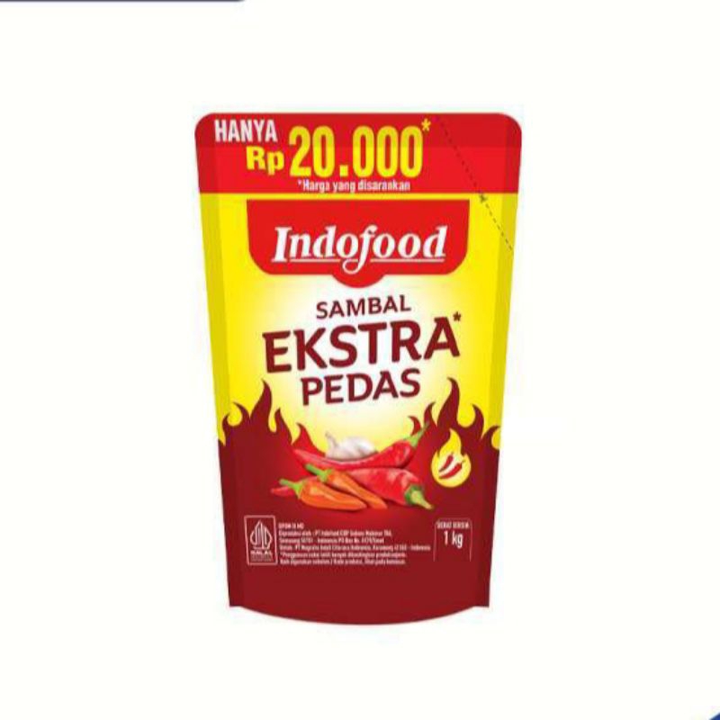 

Indofood Sambal Ekstra Pedas 1kg