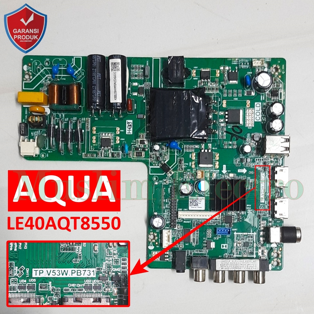 Mainboard LED TV AQUA LE40AQT8550 40AQT8550
