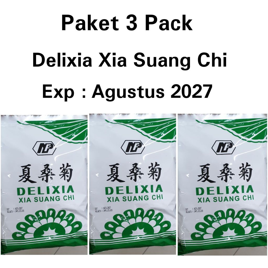 

PAKET 3 PACK LIANG TEH DELIXIA XIA SUANG CHI UNTUK PANAS DALAM ISI 20