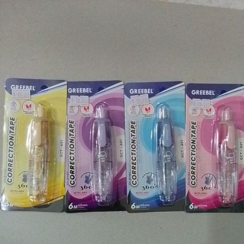 

(1 PCS) TIP X KERTAS GREEBEL GCT-601 6MX6MM