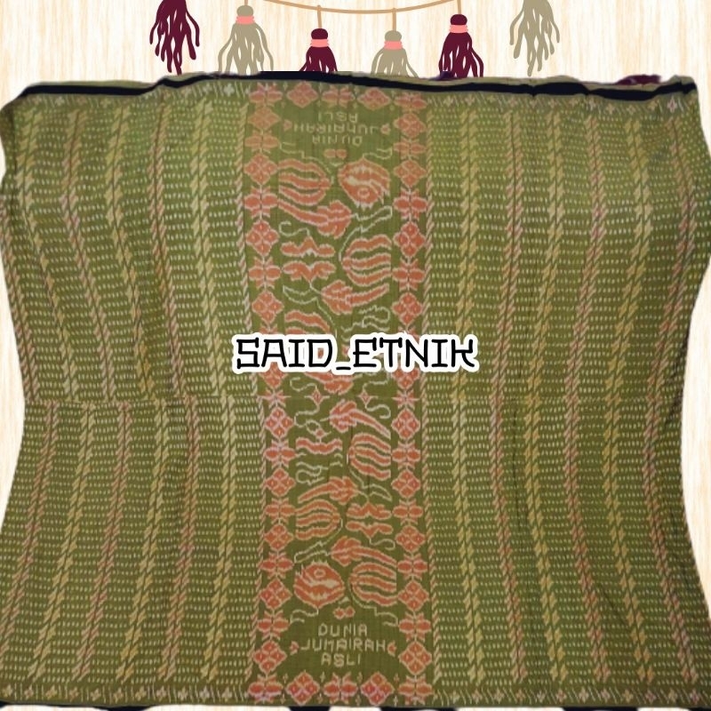 SARUNG TENUN GOYOR ASLI | SARUNG TENUN ATBM TROSO JEPARA
