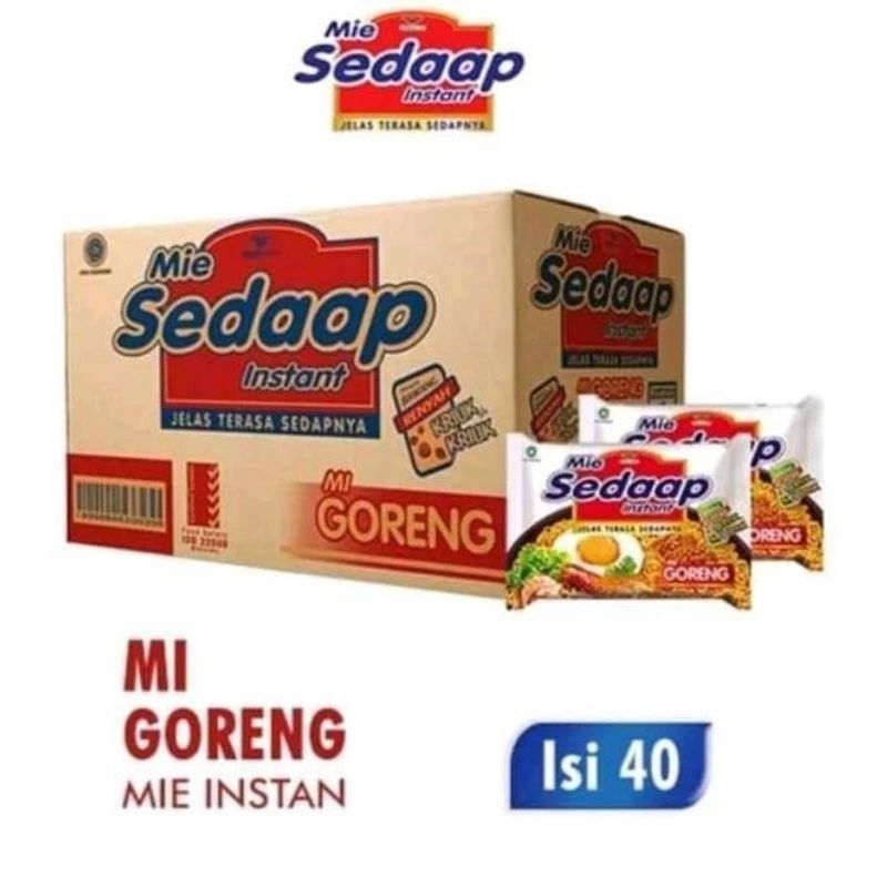 Mie Sedap Goreng 1 Dus Isi 40