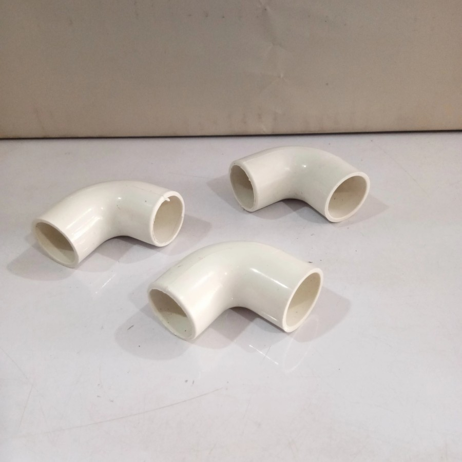 Knee / Keni / Elbow / L Pipa Conduit Konduit 20 MM Dengan Baut Arrow